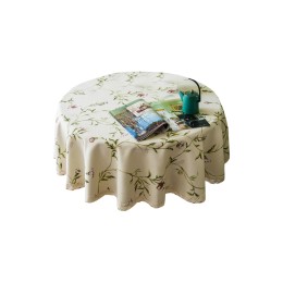 Order floral round tablecloth, flower arrangement tablecloth, tea party table cover, cotton and linen tablecloth Floral 90CM 100CM 120CM 140CM 160CM 180CM 200CM 220CM 240CM 260CM 280CM SKTBC071 Order floral round tablecloth, flower arrangement tablecloth, tea party table cover, cotton and linen tablecloth Floral 90CM 100CM 120CM 140CM 160CM 180CM 200CM 220CM 240CM 260CM 280CM SKTBC071